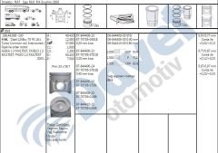 MOTOR SEGMAN 69.60MM STD FIAT FIORINO DOBLO PALIO ALBEA PUNTO 1.3 MTJ 16V 1.3JTD 16V 70HP LINEA PUNTO DOBLO 1.3 JTD 90HP OPEL ASTRA CORSA 1.3 CDTI 16V 70HP SUZUKI SWIFT RZ13DT 1.3DDIS 16V 69.60MM 2X1.5X2