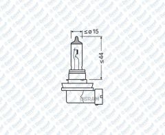 AMPUL 12V H11 55W FAR VE SIS PLASTIK SOKETLI TEK FLAMANLI HALOJEN   ####