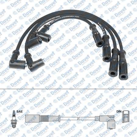 BUJI KABLOSU  FIAT PALIO - SIENA 1.4 8V 96>