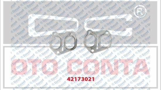 EGSOZ MANIFOLD CONTASI CELIK ORTADAKI CIFTLI PARTNER-BERLINGO-XSARA II-P206-EXPERT-JUMPY DW8 / DW8B 1.9 D 00-->2 LI PAKET