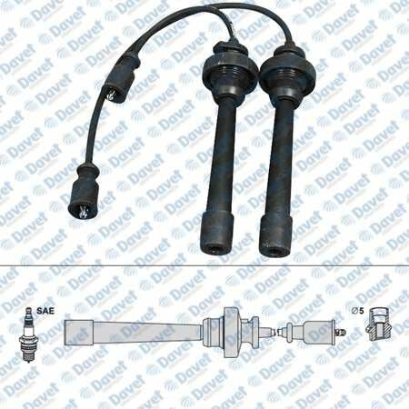 BUJI KABLOSU  MITSUBISHI CARISMA 1.6 00>06 - CARISMA 1.8 95>06 4G92