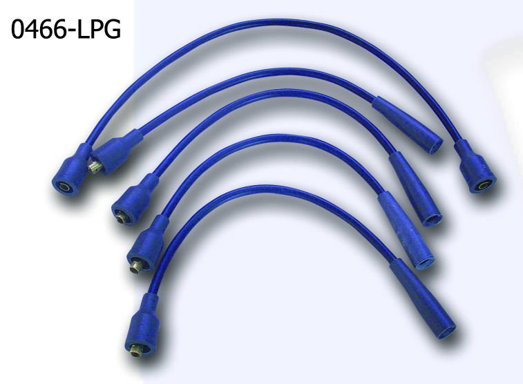 BUJİ VE BOBİN KABLO TAKIMI 0466LPG R12 SİYAH