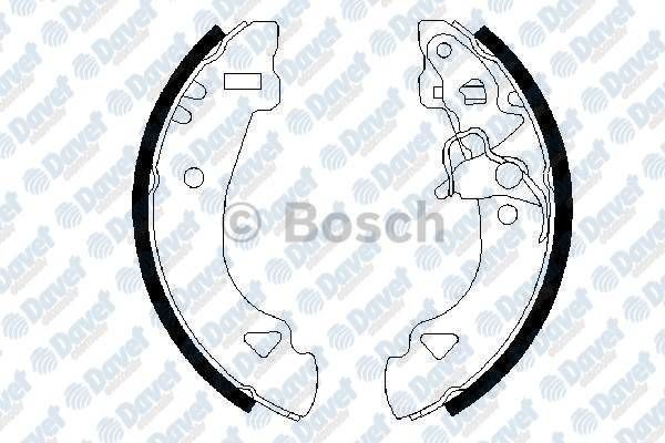 ARKA FREN BALATASI PABUCLU UNO 70 PANDA 95->04 185x31mm