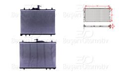 SU RADYATORU BRAZING MT-AT 444X673X26 MM | RENAULT KOLEOS 2.0DCI 09> / | WISCO