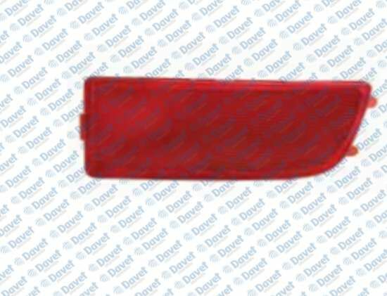 ARKA TAMPON REFLEKTORU SOL MERCEDES SPRINTER - VW CRAFTER 06>