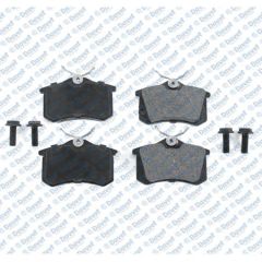 FREN BALATASI ARKA WVA 20961 PASSAT GOLF IV BORA POLO  87-96 FLUENCE MEGANE 17.1mm SAC+SIKISTIRMA YAYI+CIVATA+SHIM