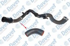 TURBO HORTUMU PLASTIK BORU HARIC OK ILE GOSTERILEN KUCUK HORTUM TALENTO-NV300-VIVARO B-TRAFIC III 1.6 14>
