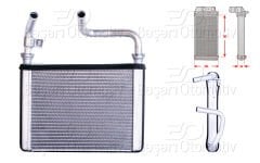 KALORIFER RADYATORU BRAZING MT-AT 204X165X36 MM | HONDA ACCORD 90 > | WISCO