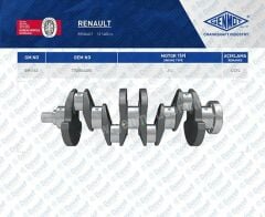 KRANK MILI RENAULT R12 R9 R19 1.4 J1J