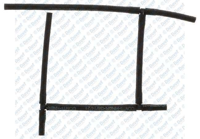 ENJEKTOR GERI DONUS BORUSU FIESTA 95-02. FOCUS 98-05. FOCUS CMAX 03-11. MONDEO 07-14 SMAX/GALAXY 06> CONNECT 02-13 1.8 TDCI