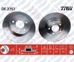 ARKA FREN DISKI AYNASI MERCEDES E-CLASS W210 W124 93-00 C-CLASS W202 - W203 03-07 CL203 CLK C208 C209 S210 SLK R170 R171