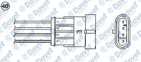 OKSIJEN LAMBDA SENSORU BRAVO-BRAVA-PALIO 1.4 ALBEA 1.2  16V
