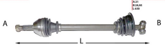 KOMPLE AKS SOL RENAULT R9 (85-00), R11 (84-95) 1.4, 1.6D