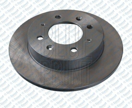 ARKA FREN DISKI AYNASI 258 MM KIA CERATO 04->