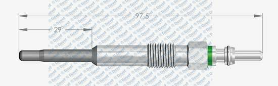 KIZDIRMA BUJISI 11V BORA-GOLF-POLO-TOUAREG 1.4/1.9 TDI TRANSPORTER T5 1.9/2.5 TDI AXC FRONTERA 2.5