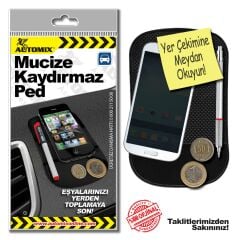 AUTOMİX MUCİZE KAYDIRMAZ PED SİYAH |  | ARAÇ İÇİ AKSESUARLAR