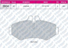 FREN BALATASI ARKA WVA 23021 VOLKSWAGEN VW LT35 WOLT 2.8TDI MERCEDES G SERISI W46102/90- G SERISI W463 09/89- SPRINTER 2-T 901 90202/95-