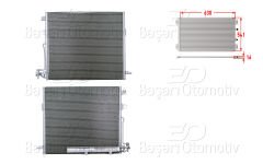 KLIMA RADYATORU 630X541X16 | MERCEDES-BENZ ML320 06> | WISCO