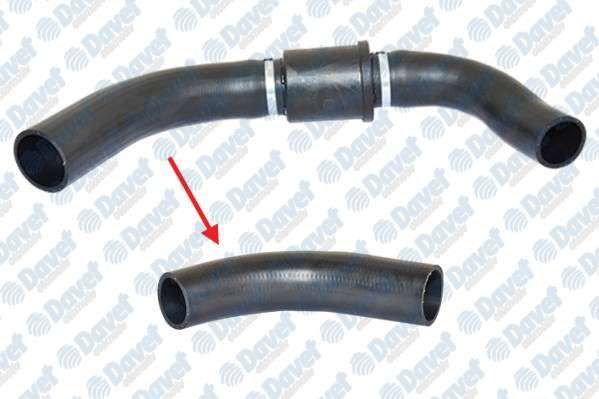 INTERCOOLER HORTUMU BUYUK PLASTIK PARCA HARIC TRANSIT V347 2.4 TDCI   ####