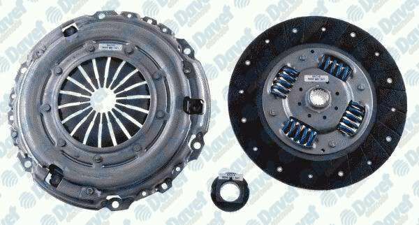 DEBRIYAJ SETI PARTNER-BERLINGO-C3-JUMPY-C4-XSARA-207-307-308-EXPERT 1.6 HDI 16V 11/04>DV6BTED4