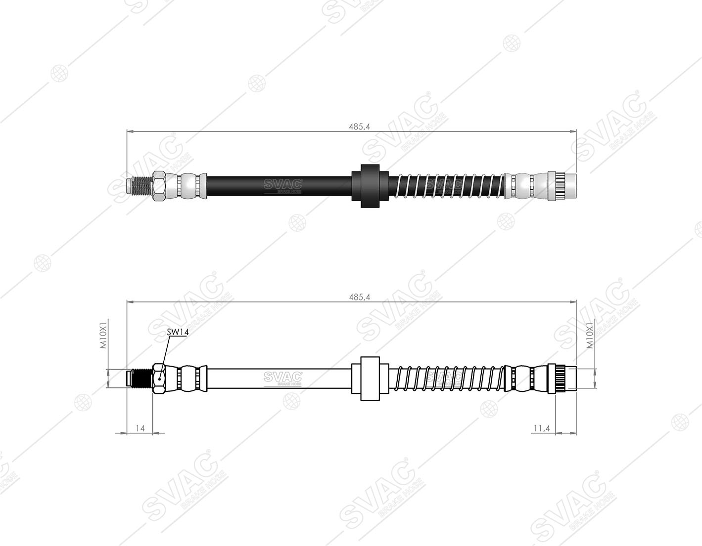 ON FREN HORTUMU CITROEN C2 02> - C3 03>