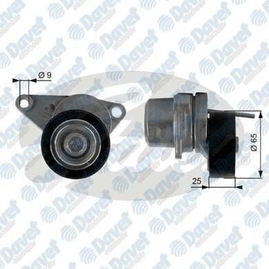 ALTERNATOR GERGI RULMANI KUTUKLU P207 P307 C2 C3 1.4 1.6 2003 ->