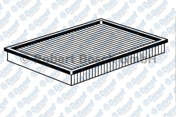 HAVA FILTRESI ASTRA F G TWINPORT 1.2 1.2 I 1.4 [ Z14XE X14XE X16XEL Z16XE Z16XEP ]