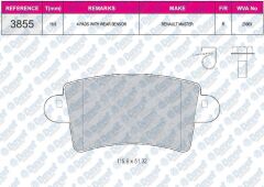 FREN BALATASI ARKA WVA 23669  MASTER II MOVANO INTERSTAR 2001->