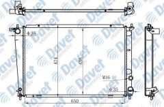 MOTOR SU RADYATORU BRAZING STAREX 00->04 2.5TD MANUEL SANZUMAN 650X438X26
