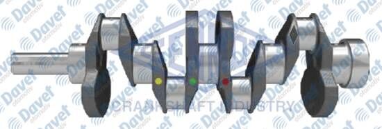 KRANK MILI HYUNDAI H100 MINIBUS 94- L300 MINUBUS 87- L200 KAMYONET 96- 4CYL TURBOSUZ D4BB