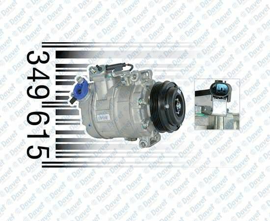 KLIMA KOMPRESORU BMW 5 / 7 E60-61-65-66 03<10 [4PK - V KAYIS KASNAGI] [100MM]   ####