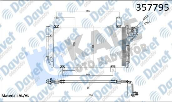 KONDENSER MAZDA CX-5 2.0 11-   ####