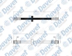 ARKA FREN HORTUMU DOBLO 10->
