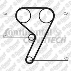 TRIGER KAYISI 117 DIS117X220HTDA 1114 9525M 22 FORD C-MAX 1.6 16V FOCUS 1.4 1.6 16V FIESTA 1.2 1.4 1.6 16V MAZDA