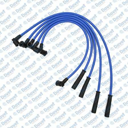 BUJI KABLOSU TAKIM MAVI SILIKON 7MM MAZDA 323 IV KARBURATORLU 1.3 - 1.6 - 1.8 B6/BP/DOHC LPG`LI ARACLARA OZEL