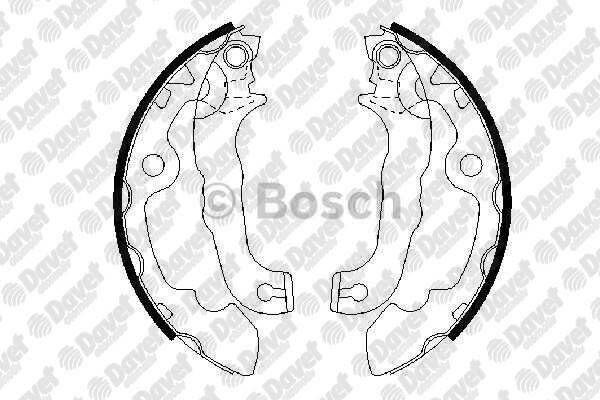 ARKA FREN BALATASI PABUCLU FOCUS I 1.4 1.6 1.8 16V 98-05 203x38mm