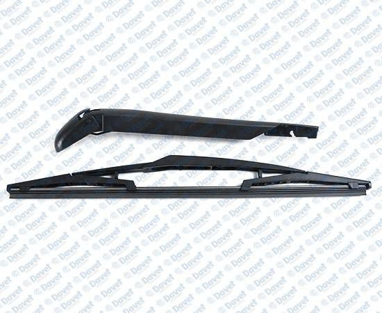 ARKA SILECEK KOLU TAKIM KOL + SILECEK 360MM FIORINO NEMO BIPPER  08 > ARKA TEK KAPI