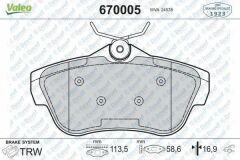 DISK FREN BALATA ARKA FIAT SCUDO 07>/PEUGEOT EXPERT TEPEE 07>/CITROEN JUMPY 07>