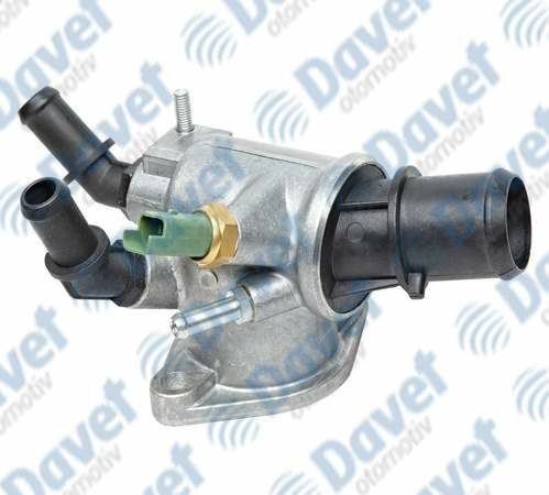 TERMOSTAT KOMPLE [ 88° ] GRANDE PUNTO HB 1.9 MULTIJET - ASTRA H 1.9 CDTI -VECTRA C 1.9 CDTI -ZAFIRA-SIGNUM 1.9 CDTI   ####