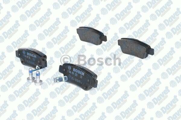 FREN BALATASI ARKA E.NO:0986TB3014 WVA 24635 HONDA CR-V III 2.0 I-VTEC 2.2I CTDI  01/2007->