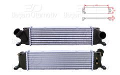 TURBO RADYATORU (INTERCOOLER) 480X127X85 | HYUNDAI H-1 (TQ) 2.5 CRDi 07> | WISCO