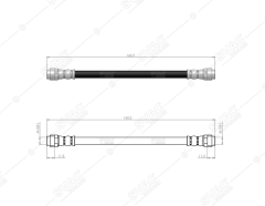 ARKA FREN HORTUMU OCTAVIA/FABIA 96> SEAT TOLEDO II/IBIZA II/III/IV/V/CORDOBA/AROSA 93-08/VOLKSWAGEN GOLF IV/VI/BORA/POLO 94-08 IBIZA III 93-99 IBIZ