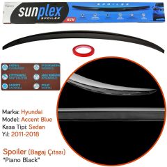 SPO-HYUNDAI ACCENT BLUE SPOİLER PİANO BLACK ENJEKS |  | SPOİLER GRUBU