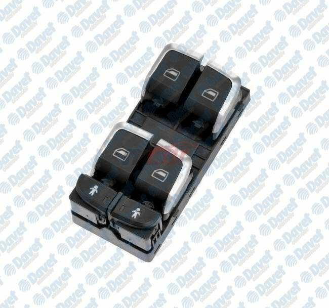 CAM ACMA KAPAMA ANAHTARI SURUCU TARAFI DORTLU AUDI A6 11> A7 11> Q3 12>