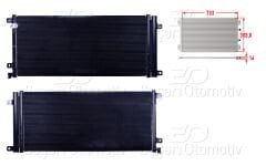 KLIMA RADYATORU 703X308,8X16 | HONDA CIVIC X 1.0 1.5 16 > | WISCO