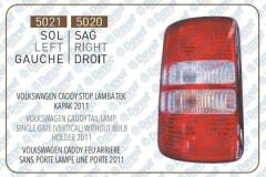 STOP LAMBASI SAG TEK KAPAK VW CADDY 11 -