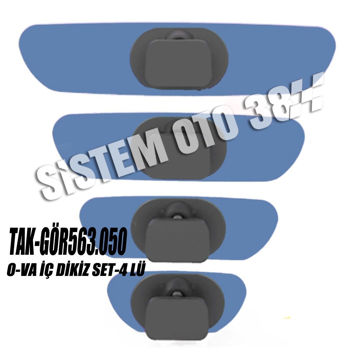 TAK-GÖR 563.050 O-VA İÇ DİKİZ SET-4 LÜ SADE AYNA |  | AYNALAR
