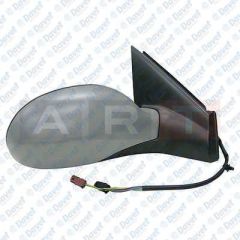 DIS DIKIZ AYNASI ELEKTRIKLI ISITMALI SENSORLU ASTARLI MAVI CAM SAG CITROEN C5 01-08   ####