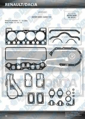 MOTOR TAKIM CONTASI R9-R11 1.4
