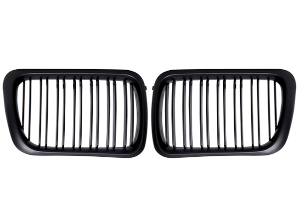 Panjur E36 (Set) Mat-Siyah, Çift Çıtalı 1997-99